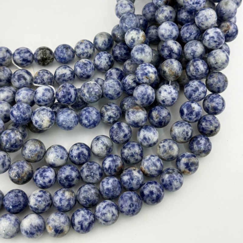Бусины Содалит размер 10мм 12мм натуральный камень